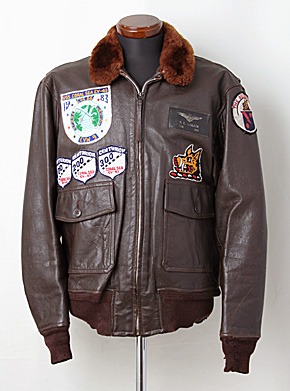 USN(米海軍) TYPE G-1 フライト・ジャケット/MIL-J-7823(AER)/CV-43 パッチ