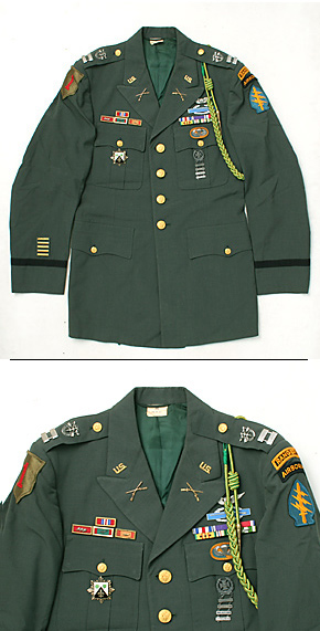 US ARMY(米陸軍) NAM戦 AG-344 将校制服/上衣/スペシャル・フォース