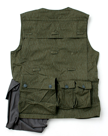 東ドイツ NVA 降下猟兵(空挺)戦闘ベスト、I型/m48/実物・極上