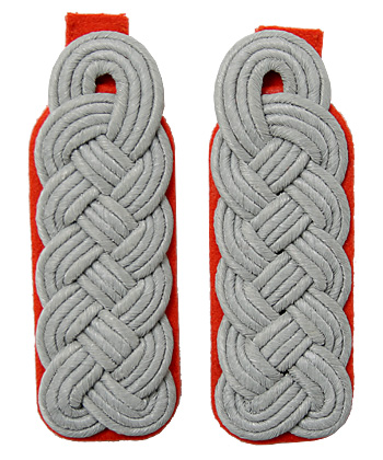 WWII ドイツ軍 憲兵、少佐肩章(脱着式)/実物・未使用