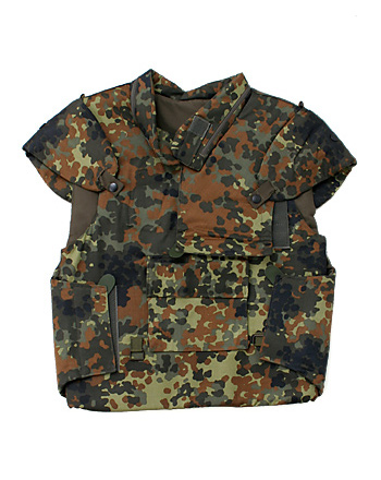 ドイツBW(連邦軍) 新型装備フレクターカモ柄ボディアーマーベスト、Mod