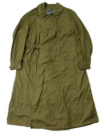 WWII ドイツ DAK(アフリカ軍団) オートバイ兵用 モータサイクルコート