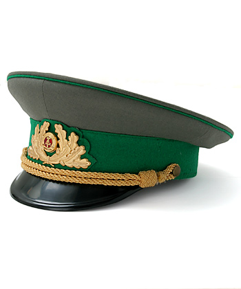 東ドイツ NVA(人民軍) 国境部隊制帽/将官用/サイズ：57cm/実物・未使用