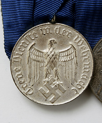 WWII ドイツ空軍(WL)、メダルバー3連/実物・極上