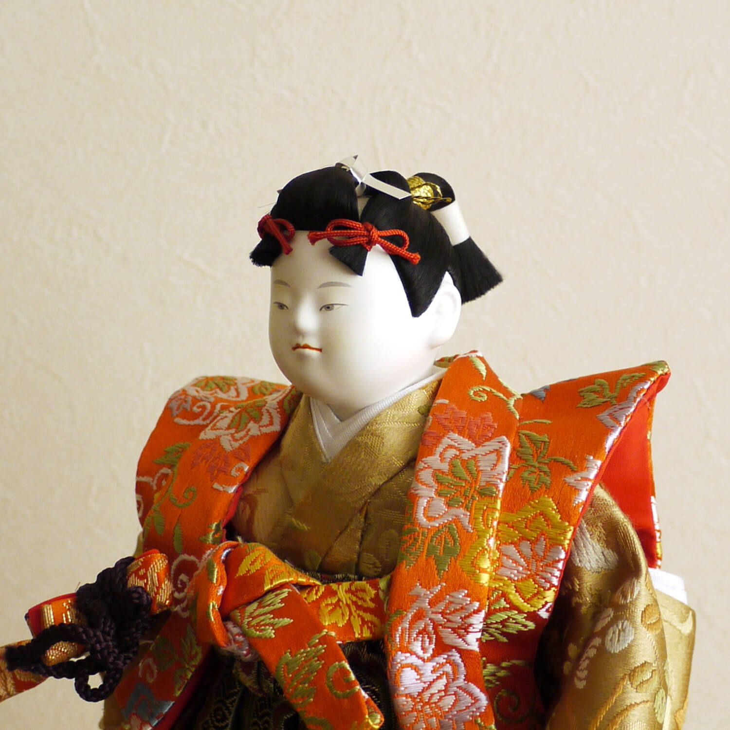 5号 大橋弌峰作 「若殿」 京頭・藤澤瑞馨(ふじさわすいけい)作 増村