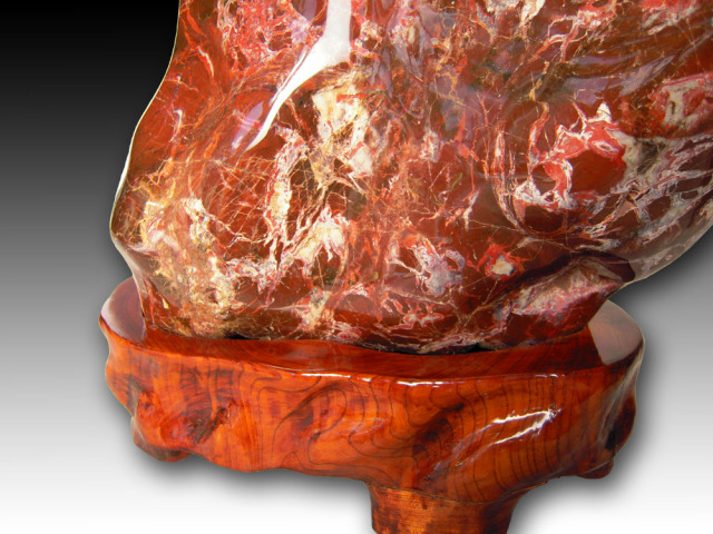 紅加茂石の水石販売は増樹。赤玉石・赤石の実物を展示しています。