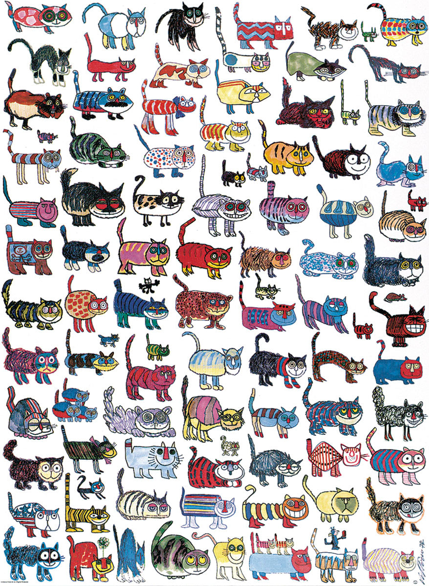 100 Cats and a Mouse | McGaw Graphics