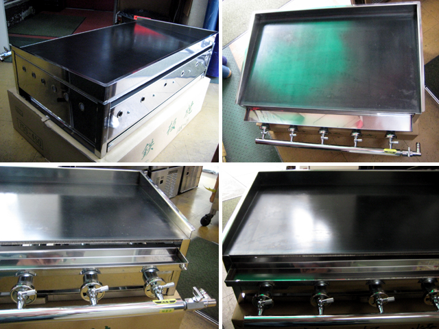 業務用 卓上 鉄板焼き器 AK-2 横幅760x奥行460x高さ180mm : MDS01