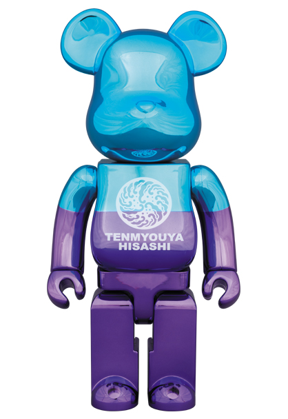 MEDICOM TOY - XLARGE(R)×TENMYOUYA HISASHI×BE@RBRICK 400%