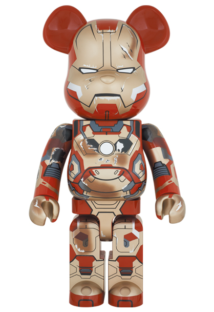 ベアブリック 1000% アイアンマン MARK50 メディコムトイ MEDICOM TOY（メディコム・トイ） BE@RBRICK IRON MAN MARK V 1000