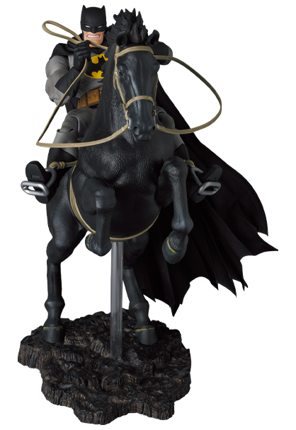 MEDICOM TOY - MAFEX BATMAN & HORSE (The Dark Knight Returns)