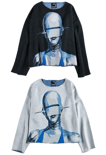 MEDICOM TOY - KNIT GANG COUNCIL CREW NECK SWEATER 