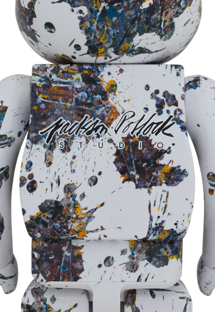 MEDICOM TOY - BE@RBRICK Jackson Pollock Studio(SPLASH) 1000％