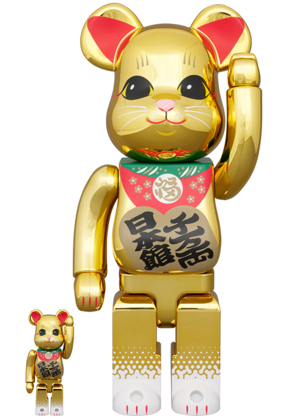 MEDICOM TOY - BE@RBRICK 日本館 招き猫 100％ & 400％