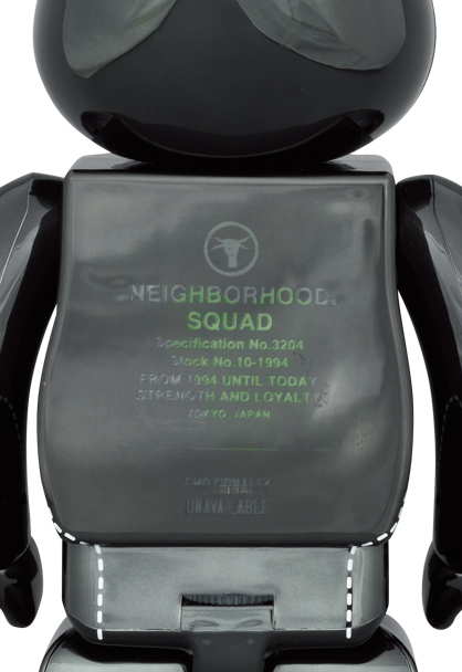 MEDICOM TOY - BE@RBRICK EMOTIONALLY UNAVAILABLE × NEIGHBORHOOD 100