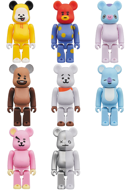MEDICOM TOY - BT21 BE@RBRICK（クローズタイプ）