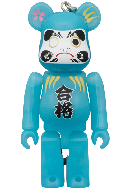 MEDICOM TOY - BE@RBRICK 達磨 合格 青蓄光 100％