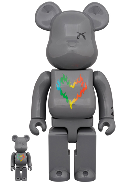 MEDICOM TOY - BE@RBRICK roarguns 20th Anniversary 100％ & 400％