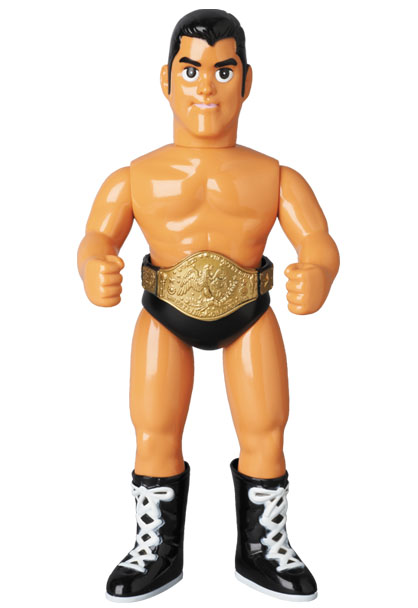 メディコムトイ　ソフビ　ファイティングシリーズ　アントニオ猪木(1970年代版) 9/23【IGF】「猪木ソフビ ブルマァク新復刻1980年代版」の注文受付を9