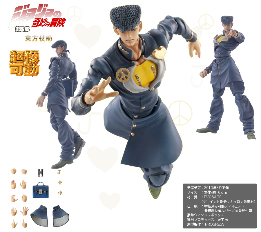 超像可動｜ジョジョの奇妙な冒険 第四部 -東方仗助-