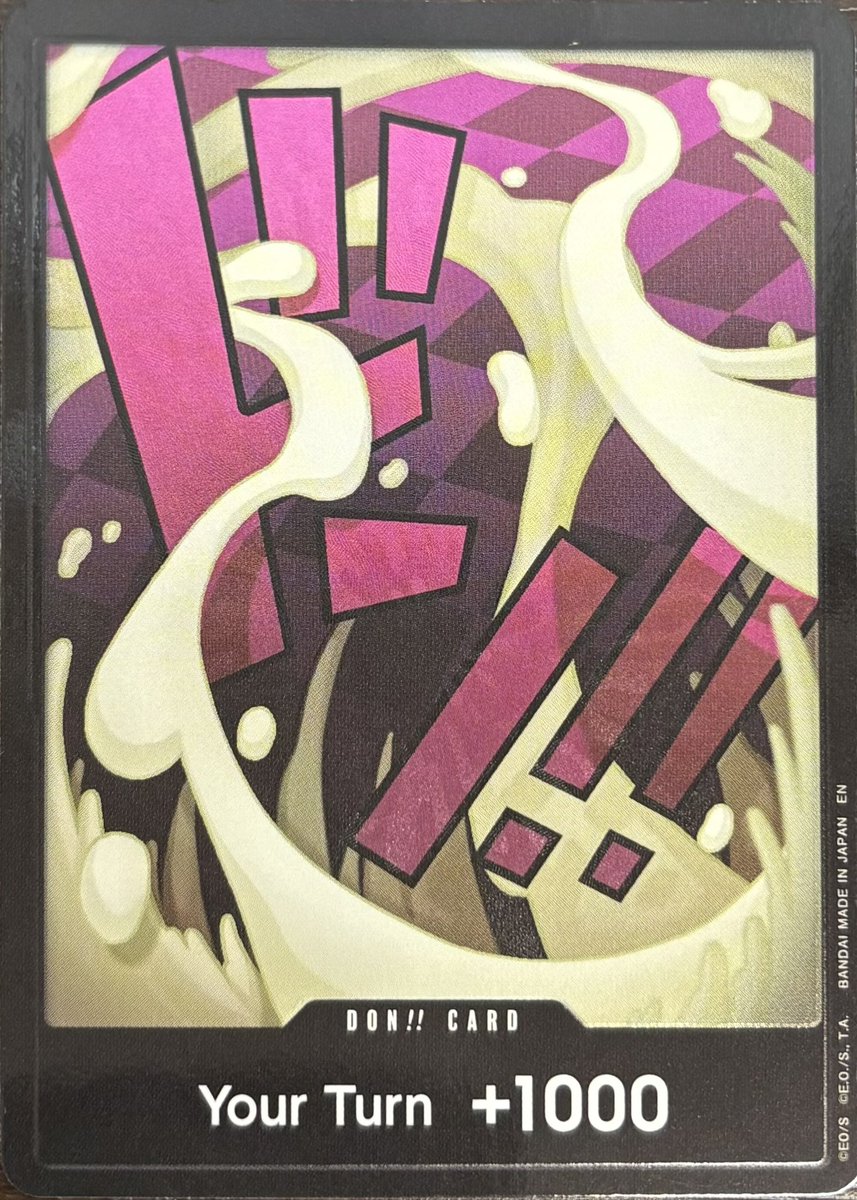 ドン!!カード【シャーロット・カタクリ】※英語表記 シャーロット