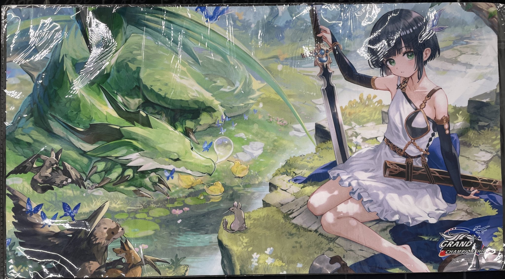 プレイマット『絆の竜剣士・アイラ』 販売ページ｜シャドバ通販｜高価