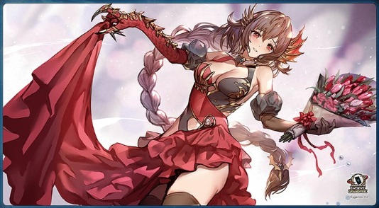 プレイマット『2周年記念 応援イラスト(ガルミーユ)』 販売ページ