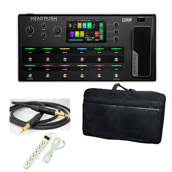 HEADRUSH / PEDALBOARD】7インチタッチディスプレイ搭載で直感的操作