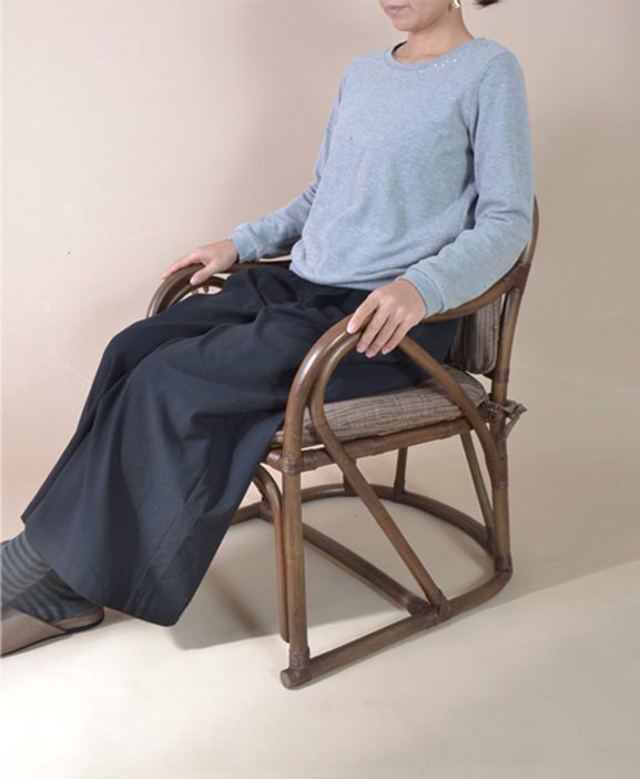 クライン アームチェア｜CH-073 |ラタンチェア・籐椅子|籐家具職人の店