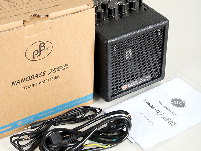 NANOBASS X4C BLACK: アンプ｜三木楽器公式通販サイト
