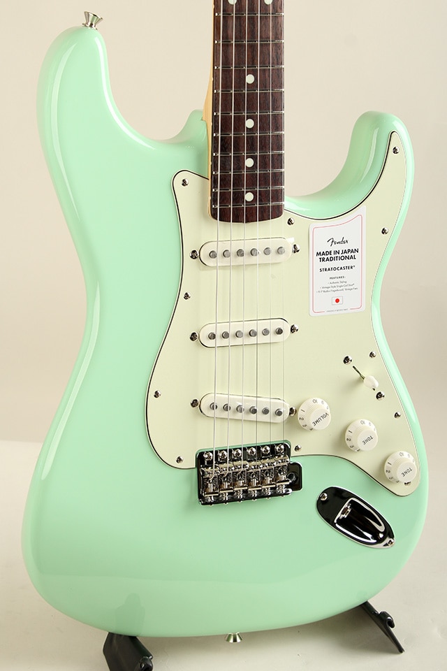 Made in Japan Traditional 60s Stratocaster RW Surf Green: エレキ