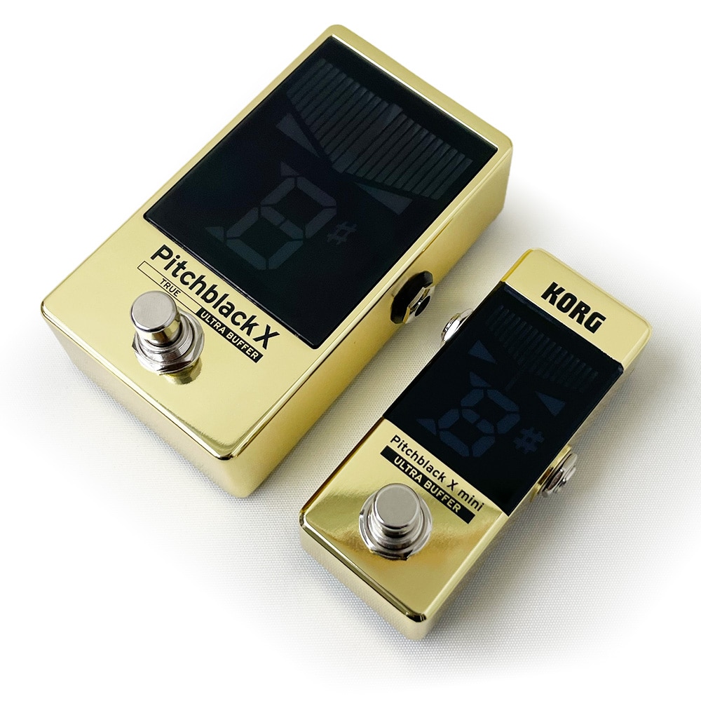 Pitchblack X mini GOLD ［PB-X-MINI MG］ ゴールド CHROMATIC PEDAL
