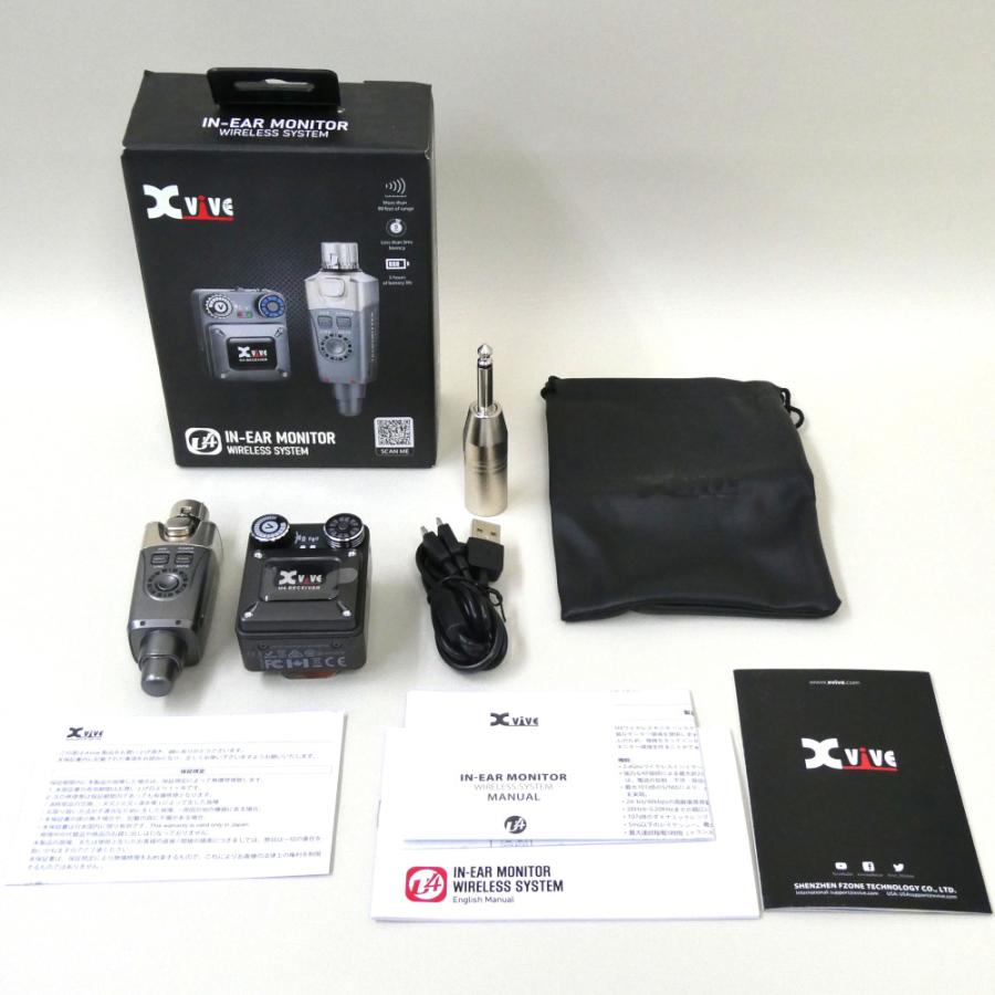 アウトレット品》ワイヤレス イヤモニ XVIVE XV-U4 U4 インイヤー