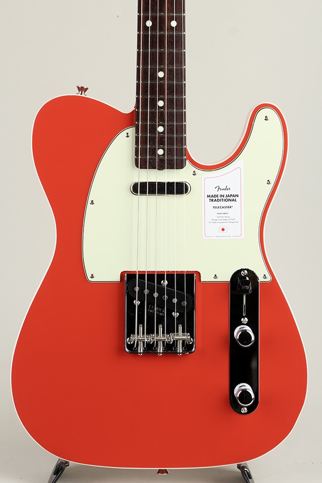 Made in Japan Traditional 60s Telecaster Custom RW Fiesta Red【S/N
