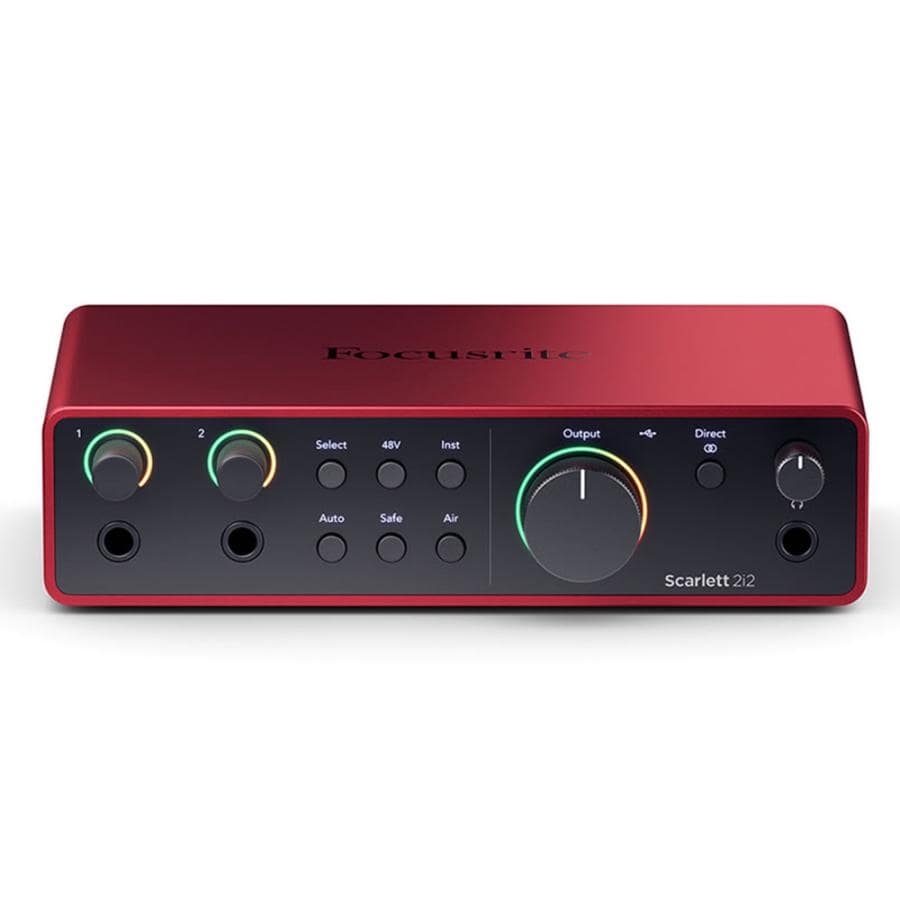 Focusrite オーディオ インターフェイス Scarlett 2i2 4th Gen