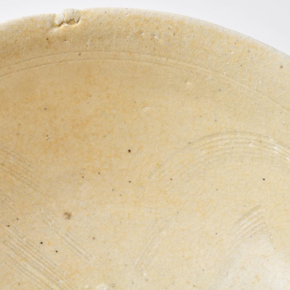 中国 宋代 白磁櫛目鉢 ｜ みんげい おくむら （日本と世界の民芸）