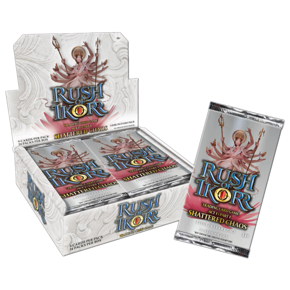 Rush of Ikorr TCG: Act 1 Shattered Chaos - Booster Box (24) | Card