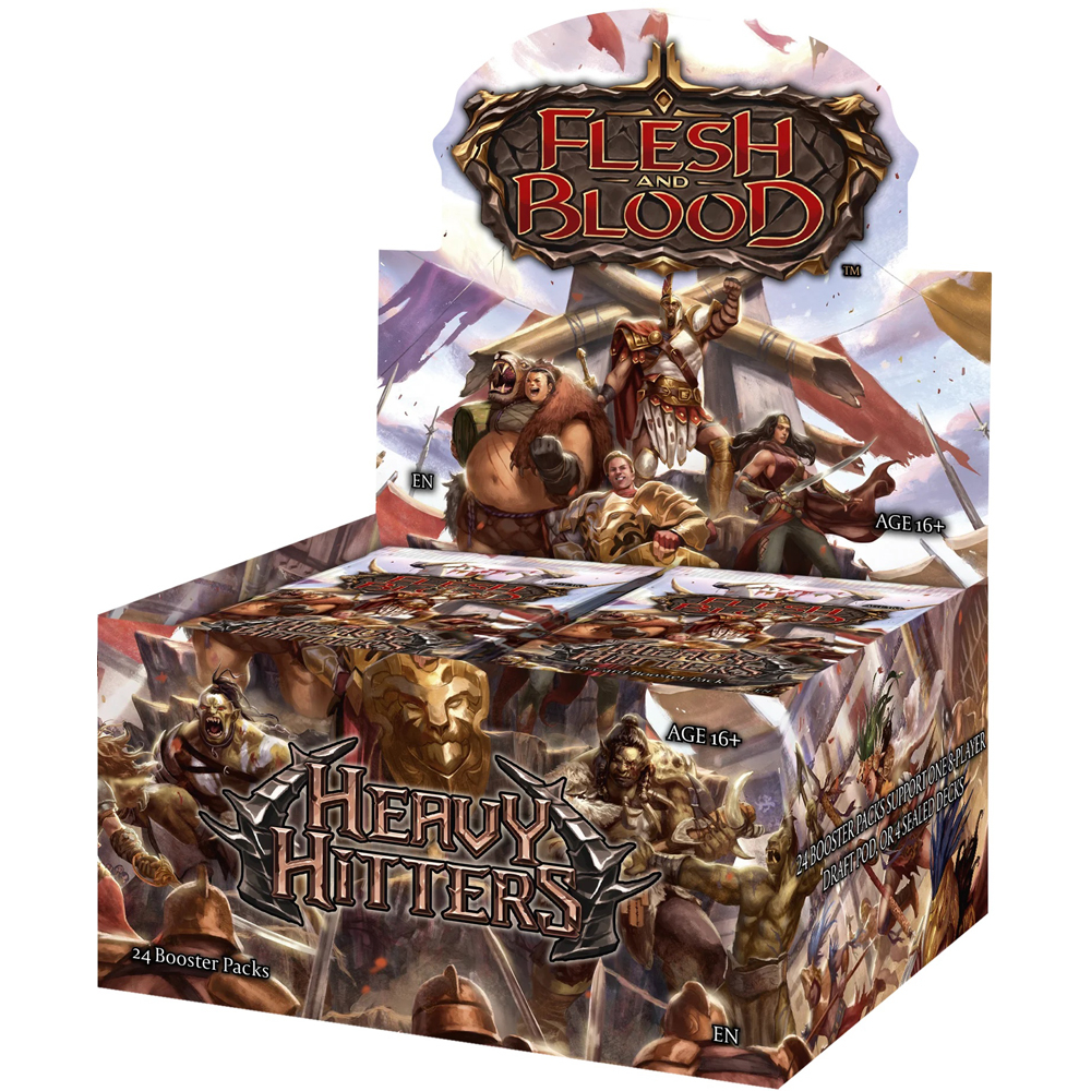 Flesh & Blood TCG: Heavy Hitters - Booster Box (24) | Card Games