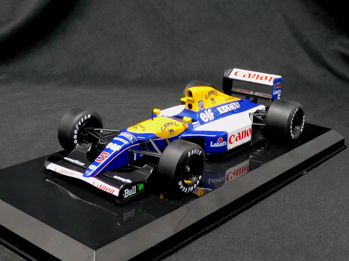 ビッグスケールF1コレクション1/24F1追加ロゴアソート3(FW14,FW19,MP4