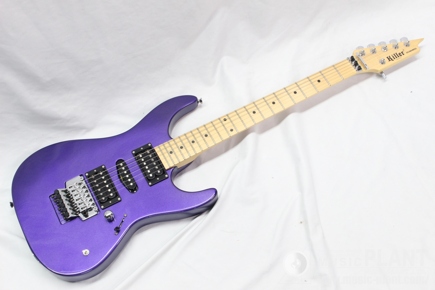 Killer エレキギター2015 KG-Starshell Sparkling purple中古在庫