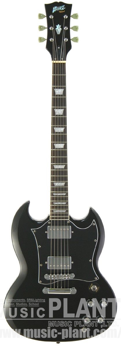 Blitz エレクトリックギター SGタイプBSG-STD BK新品在庫状況をご確認