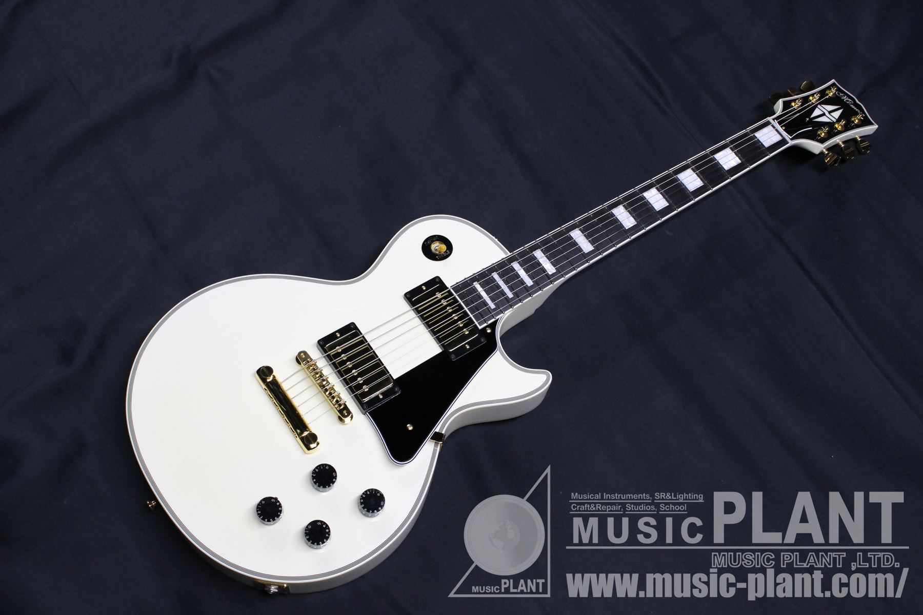 momose レスポールタイプエレキギターMLC1-LTD/E AWH w/Gold Parts中古