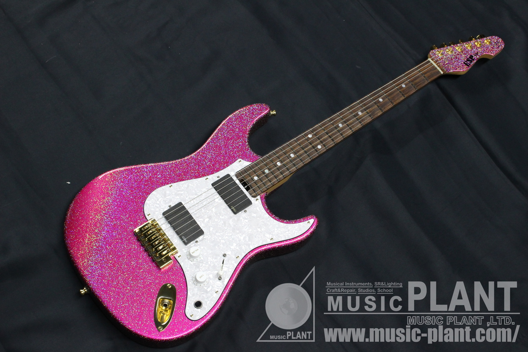 ESP Artistシリーズ エレキギターSNAPPER OHMURA CUSTOM TWINKLE PINK