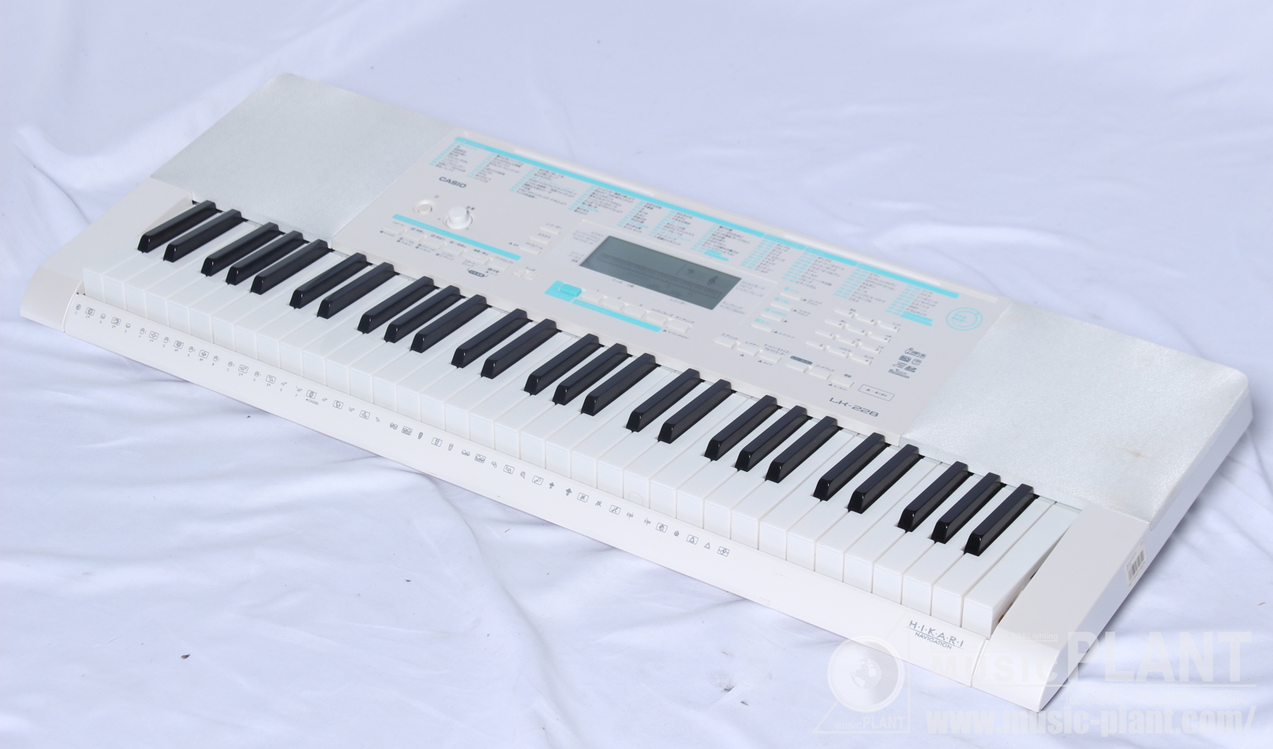 CASIO 光ナビゲーションキーボードLK-228中古品()売却済みです