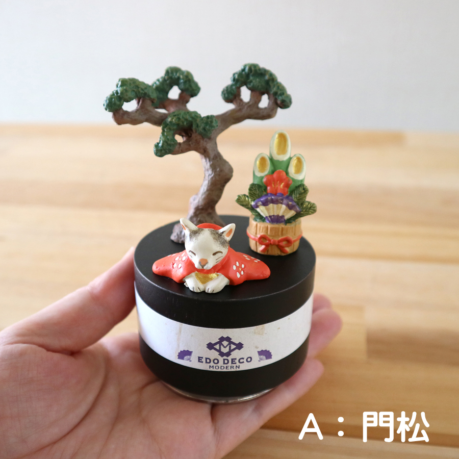 おめでたオルゴール（門松・獅子舞）丸和貿易 かわいい プレゼント