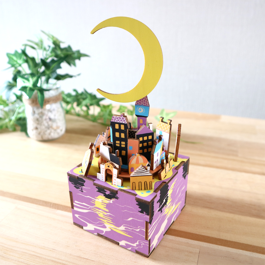 18弁】DIY オルゴール 手作り EA203S ムーンドリーム ｜株式会社