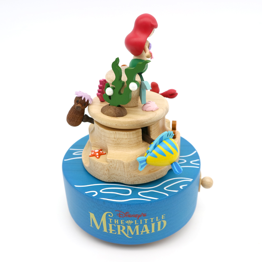 ディズニー 木製 オルゴール【リトルマーメイド】既製品 ｜株式会社
