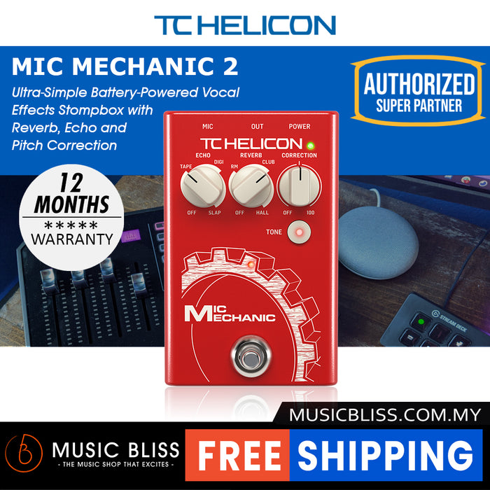 Tc Helicon Mic Mechanic Mic Mechanic 2 Supply TC Helicon Voicetone