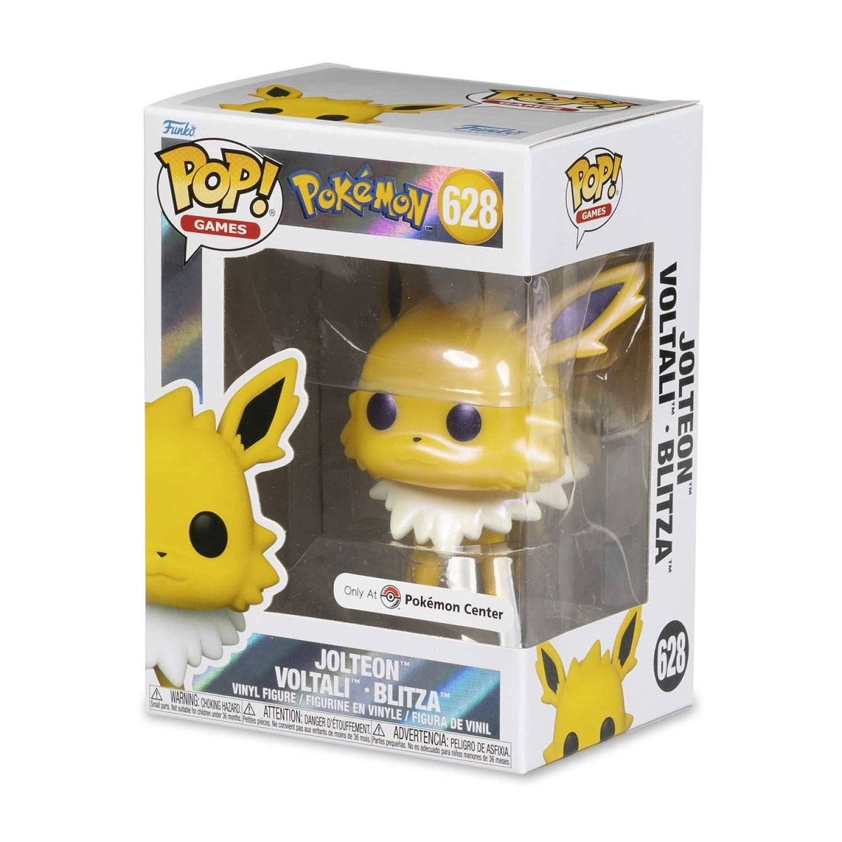 Funko Pop! Games: Pokemon - Jolteon (Pearlescent) #628 [Pokemon