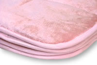 トルマリン敷き毛布(ピンク)】 とびっきりのフワフワ感！【販売終了